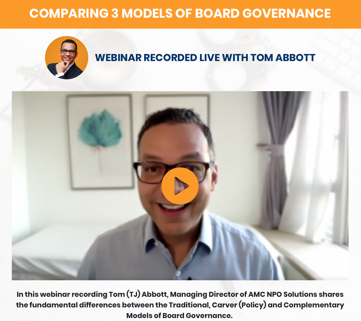 Comparing 3 Models Of Board Governance Webinar Recording